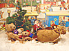 Puzzle: Santa Claus with bears
